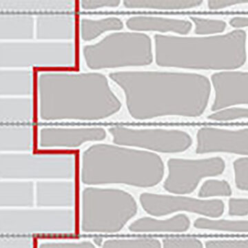 Risssanierung Spiralankersystem