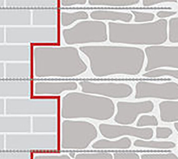 Risssanierung Spiralankersystem