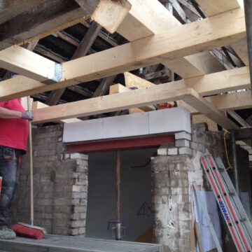Trägereinbau